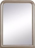 Vente-unique HELOISE Paulownia houten trumeau spiegel - Champagne - 80 x 110 cm