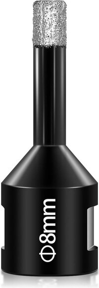 Tegelboor M14 - Wax Ø 8mm - Droog - Haakse slijper