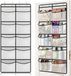 Azomor® Organizer suspendu spacieux avec 10 poches et 4 crochets, Noir