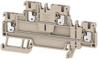 Weidmüller 2469370000 Doorgangsklem 2-etages 3.50 mm Spanveer Beige 50 stuk(s)