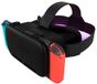 Orzly VR-bril pour Nintendo Switch/Switch OLED-console modèle pour jeux de réalité virtuelle 3D set d'accessoires - édition boîte cadeau Noir