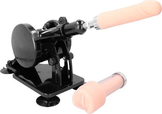 Sex Machine - Black - Basis dildo - Mannen