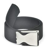 Best Divers ZI0140B riem, Piombi Sub, roestvrij staal Balena, zwart