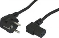 Waytex 51108 electriciteitssnoer Zwart 1,8 m CEE7/7 IEC C13