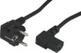 Waytex 51108 electriciteitssnoer Zwart 1,8 m CEE7/7 IEC C13