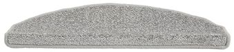 andiamo Cabana Trapmat, set van 15 traptreden matten ter bescherming van je trap, trapmatten voor binnen, trapbescherming, 28 x 65 cm, grijs