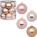 Inge-glas Inge Christmas Kerstballen - 12 stuks - Glas - Parel Roze - 8 cm