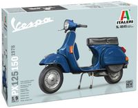 Italeri Modelbouwpakket Scooter - 4645 Vespa PX 125/150 (1978) - Italiaanse Scooter Plastic - 1:9 - Modelbouw