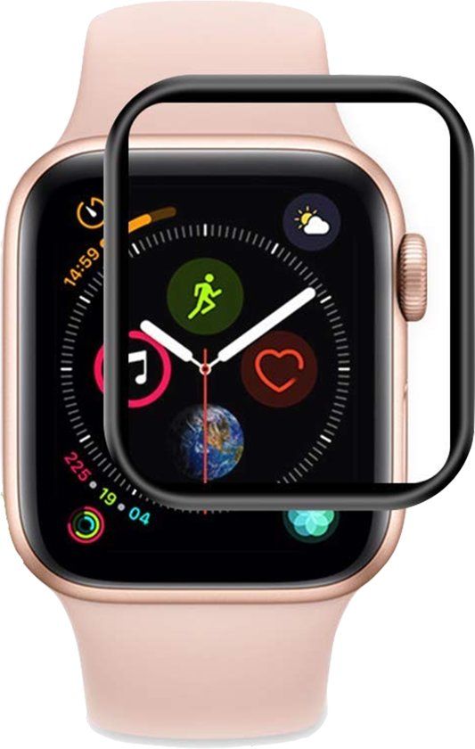 iCall Apple Watch 40mm Series 4 Screen Protector PET Crystal Clear Full Screen Cover Volledig Beeld