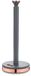 Tower T826133GRY Cavaletto keukenrolhouder met zachte bodem, grijs en roségoud