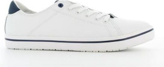 Oxypas Professional Oxypas Sneaker leer Clark - Wit - Maat 42