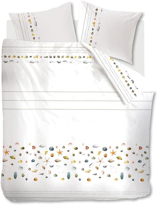 Marjolein Bastin Shellfish Dekbedovertrek Lits-Jumeaux 240x200/220 - Wit