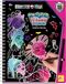 oCreon MONSTER HIGH - Monster High Krastekeningen Boek - Monster Friend Forever - Voor Kinderen Vanaf 4 Jaar - Kras Ontdekking - 44 Pagina's
