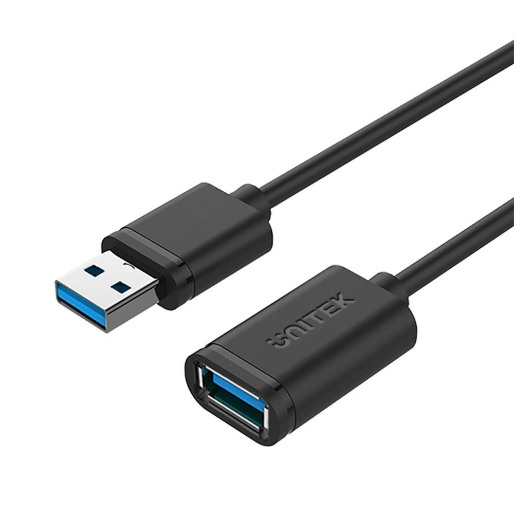 Unitek Y-C458GBK USB-kabel - 1,5 m - Zwart