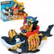Magic Box Piratix - King Shark Speelfiguur - Zwart/Goud