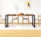 Prolenta Maison Exclusive - Table à manger en bois massif recyclé 180 cm