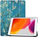 Selected by GSMpunt.nl Tablet Hoes Geschikt voor Apple iPad 10.2 (2021/2020/2019) | Book Case met Standaard | Kunstlederen Beschermhoes | Tri-fold | Blossom Print