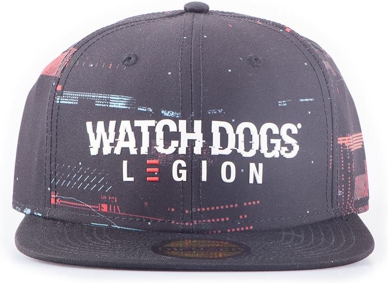 Difuzed Watch Dogs: Legion - Glitch Snapback - Zwart