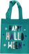 Folat Trick or Treat tas Turquoise Halloween (23x21 cm)
