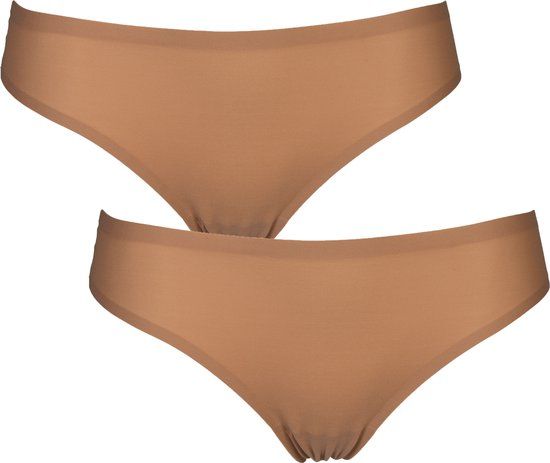 After Eden Dames String Unlimited 2-Pack - Onesize - Huid
