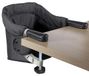 Siège enfant rehausseur - Pliable - Harnais de sécurité - Siège de table portable - Noir