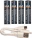 Anna's Collection Oplaadbare Batterijen AAA – 4x – USB-oplaadbaar