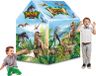 MARTOM Dinosaurus tent voor kinderen, geschikt voor binnen en buiten