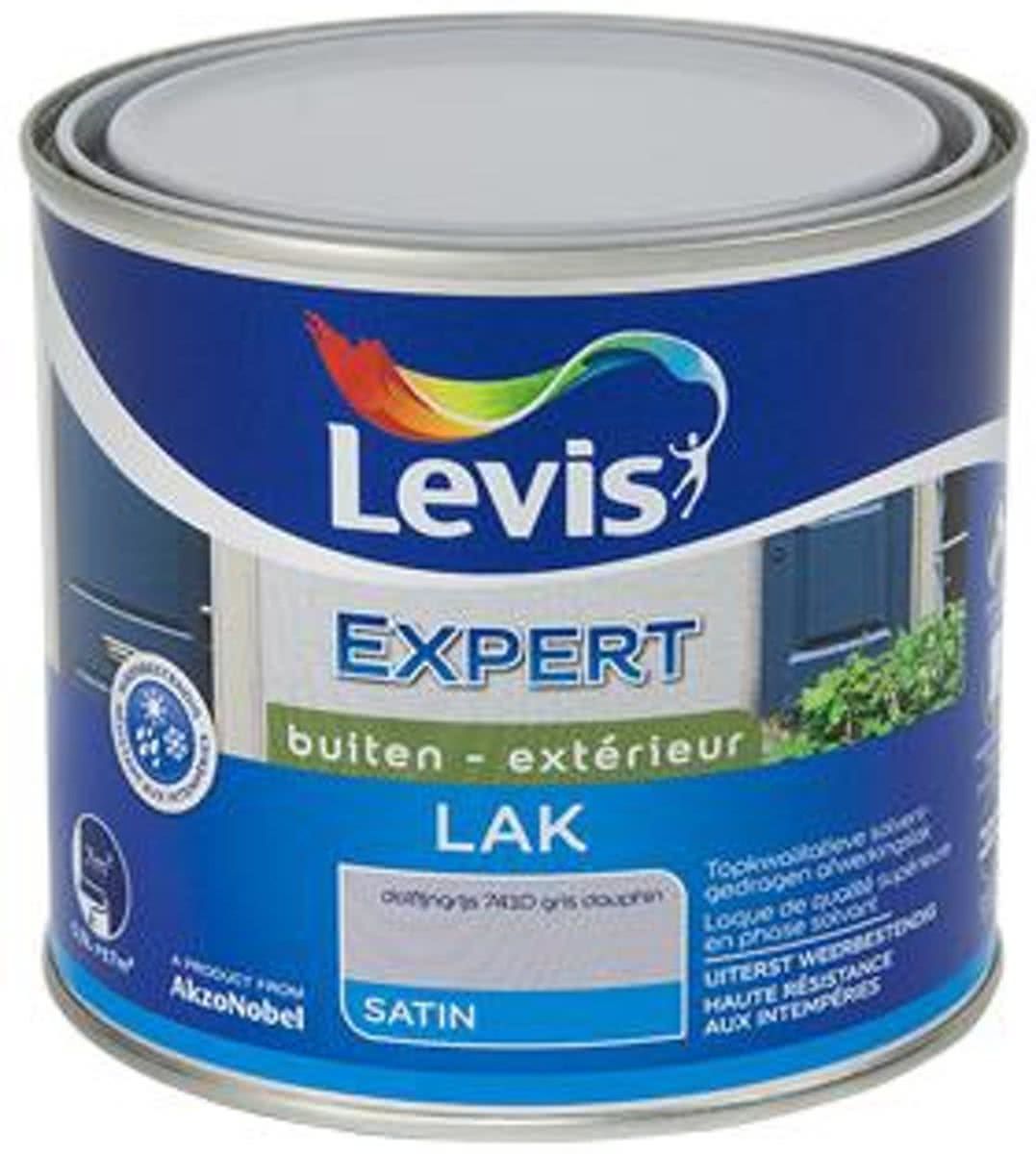 Levi's Expert Buiten Dolfijngrijs Zijdeglans 500 ml