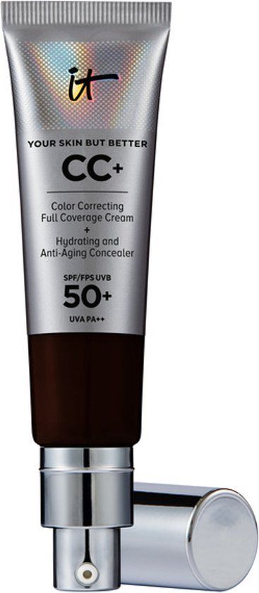 IT Cosmetics Your Skin But Better CC+ Cream SPF50 Foundation - Deep Mocha - 32ml