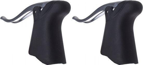 Saccon Race Remgrepen Set V-brake 3-vinger Zilver/zwart