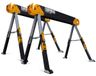 Chevalet de sciage table de travail 589 kg Set de 2 Acier