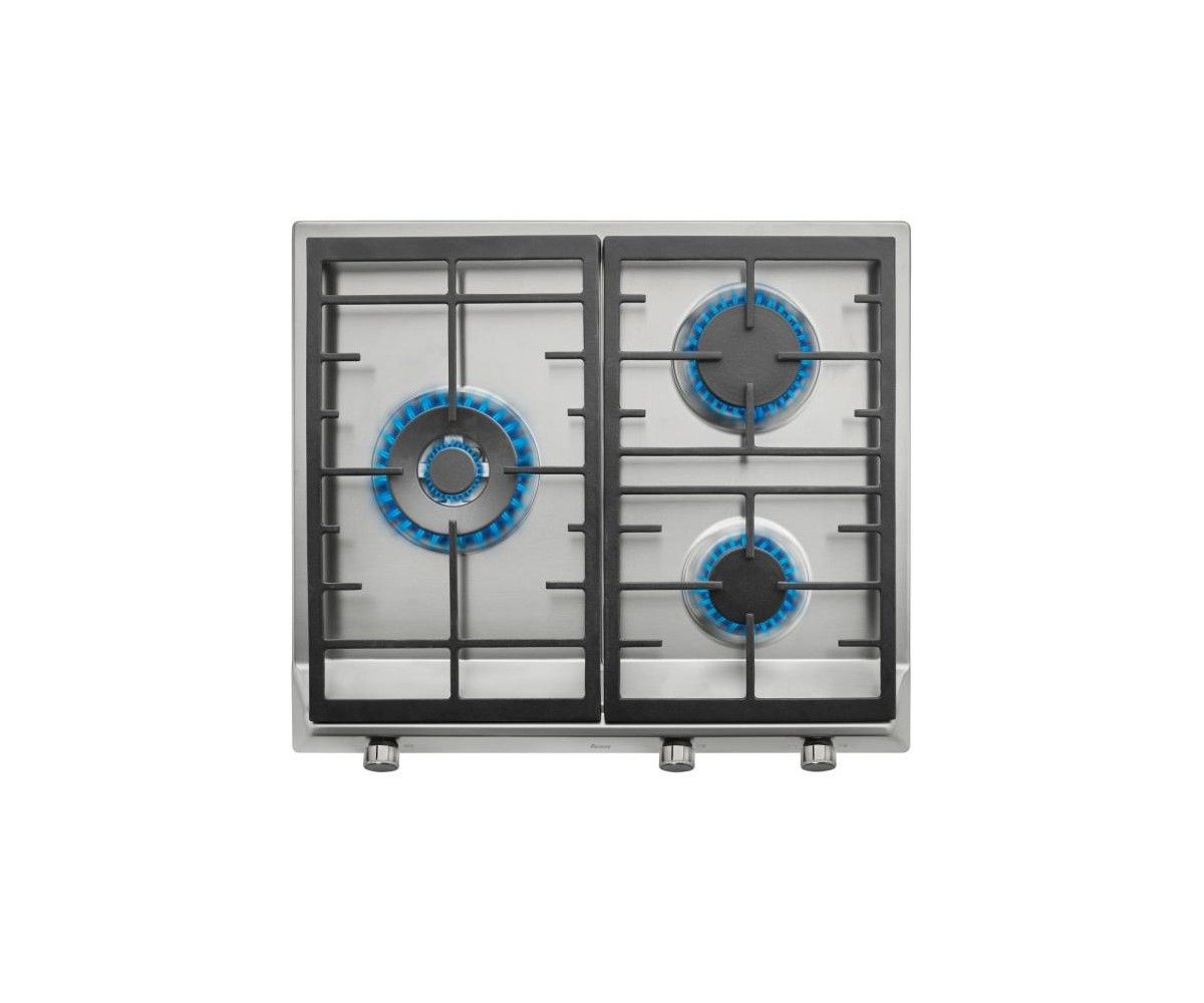 Teka EX 60 1 3G AI AL DR NAT Roestvrijstaal Ingebouwd Gaskookplaat 3 zone(s)