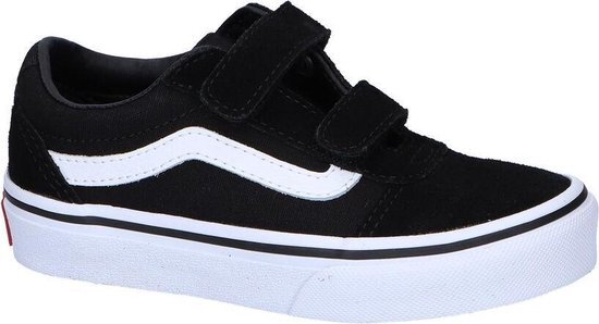 Vans Ward V Sneakers Kids Jongens - maat 34 - (Suede/Canvas) Black/White