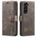 DG.Ming Portefeuille Étui Samsung Galaxy S23 5G Détachable 2-en-1 - Gris