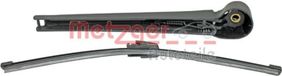 Metzger Bras d'essuie-glace + balai d'essuie-glace arrière pour VW Golf V VI Variant