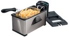 Bestron Olie-friteuse met koudzone-technologie, 3,5 liter, zilver