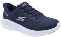 Skechers Go Walk Now Khloe Dames Sneakers Blauw