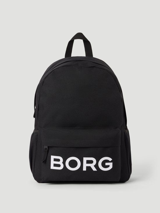 Björn Borg Rugzak Kinderen Schooltas 15 Liter - Zwart - 100% Gerecycled Polyester