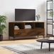 vidaXL Meuble TV - 102x36x50 cm - Bois - Chêne brun