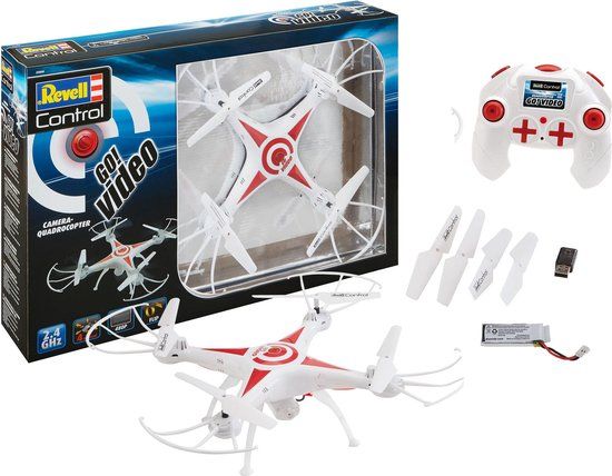 Revell 23858 RC Quadrocopter - Go! Video RC Model - Ready to Fly
