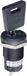 NKK Switches CKM13EFW01 Interrupteur à clé 250 V/AC 3 A 1x marche/arrêt/marche 2 x 45 ° 1 pièce(s)