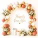 EDIESI Gouden ballonboog 52 stuks + 2 linten decoratie voor verjaardag goud en beige Happy Birthday afstudeerfeest bruiloft babyshower