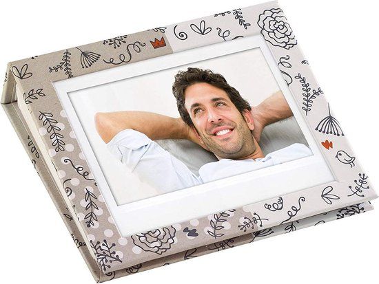 Fujifilm Instax Wide Pocket Album - 40 Photos - Cream/Black