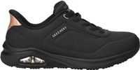 Skechers Arch Fit Uno Slip-Ins Zwart Synthetisch - Maat 39