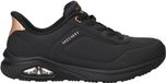 Skechers Arch Fit Uno Slip-Ins Zwart Synthetisch - Maat 39