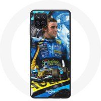 Maniacase Hoesje voor Samsung Galaxy A22 4G Formule 1 Fernando Alonso F1 wereldkampioen