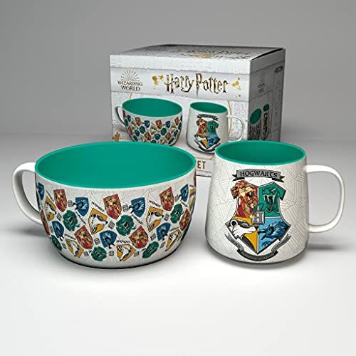 GB eye HARRY POTTER - Zweinstein - Set petit-déjeuner bol & mok