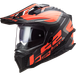 LS2 MX701 Explorer Alter Mat Zwart Fluo Oranje 06 Adventure Helm XXL