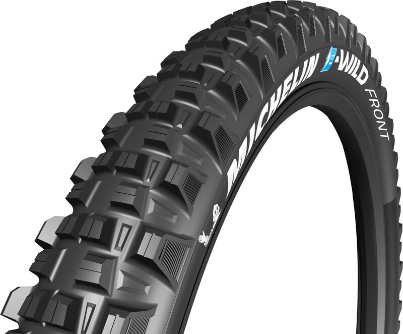 Michelin Unisex's TYRE E-WILD Zwart, 27,5x2,8