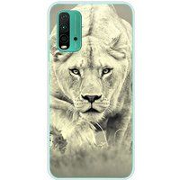 Lioness Siliconen hoesje compatibel met Xiaomi Redmi 9T